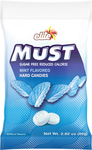 Bonbons à la menthe Elite Must - Sans sucre