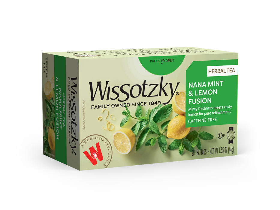 Wissotzky, Tisane, Nana Citron Saveur 20pk