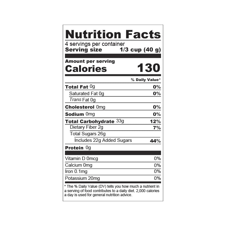 Elan Organic Dried Cranberries - Gluten free - Non GMO