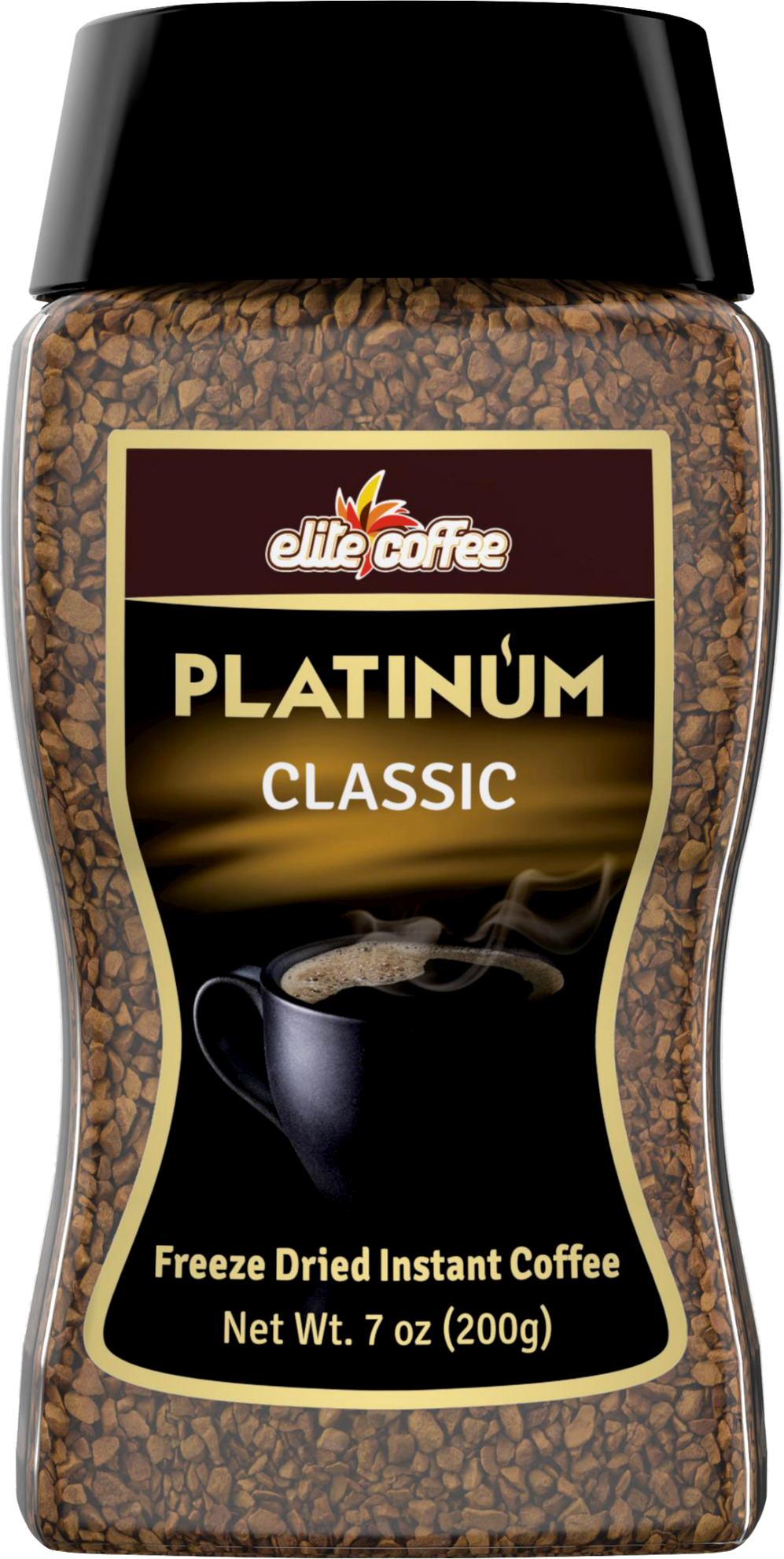Buy Online Elite Platinum Classic 200g Pure Instant Coffee Excellence
