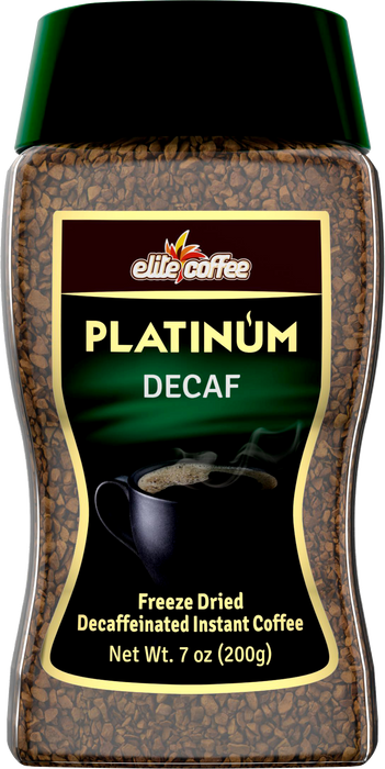 Elite Platinum Decaf Instant Coffee 200g