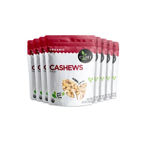 Elan, Organic Raw Cashews - Gluten free - Non GMO