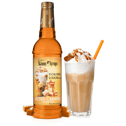 Skinny Mixes Sugar Free Salted Caramel Syrup - 750ml: A Symphony of Sweet and Salty, Guilt-Free