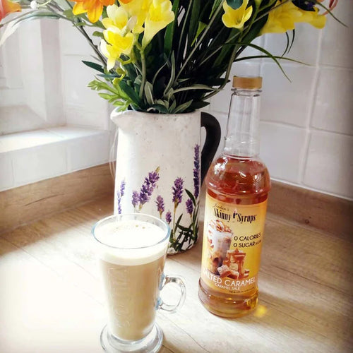 Skinny Mixes Sugar Free Salted Caramel Syrup - 750ml: A Symphony of Sweet and Salty, Guilt-Free