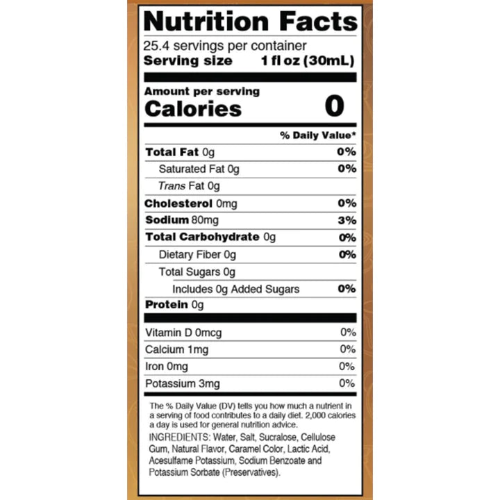 Skinny Mixes Sugar Free Salted Caramel Syrup - 750ml: A Symphony of Sweet and Salty, Guilt-Free