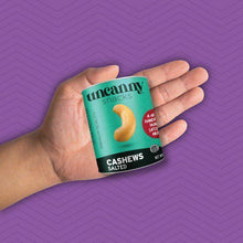 Load image into Gallery viewer, Uncanny Snacks Salted Cashews - 50g Can | Sustainably Delicious
