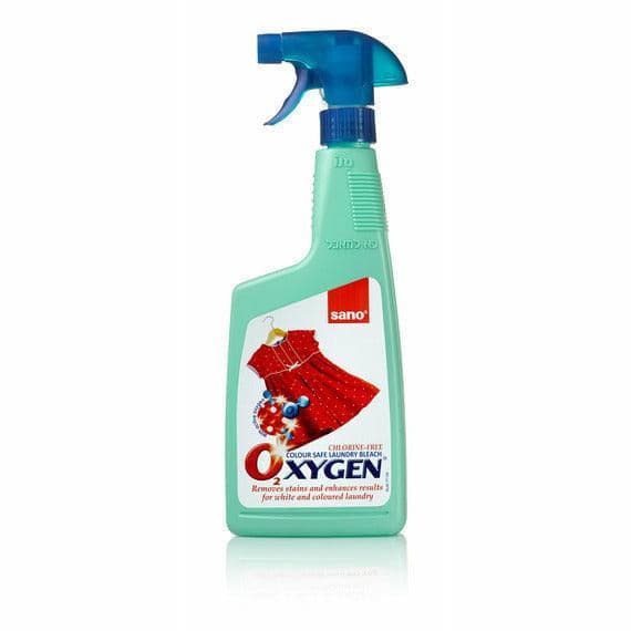 Sano Oxygen Stain Remover - 750 ml | Effortless Pre-Wash Treatment for Stubborn Stains