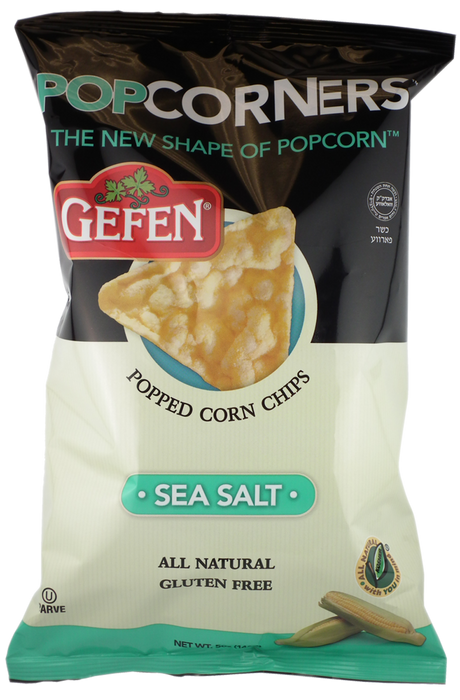 Gefen Sea Salt Popcorners - 142g, All-Natural, Gluten-Free