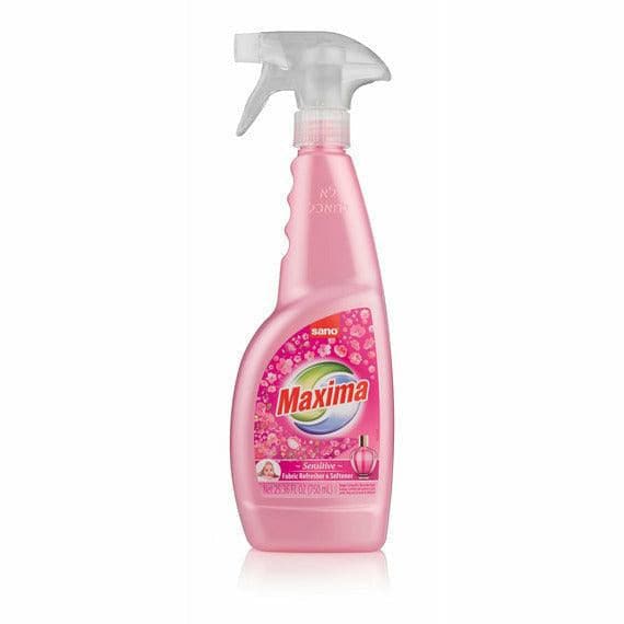 Sano Maxima Sensitive Fabric Refresher for Dryer - 750 ml | Gentle Care, Intense Fragrance, and Anti-Static Power