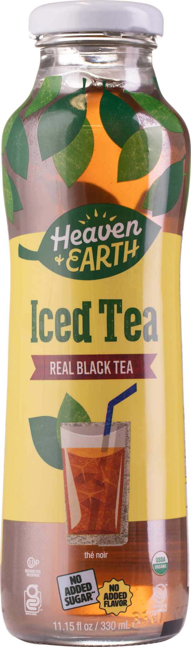 Buy Online Heaven & Earth Organic Black Tea Iced Tea, 330ml The