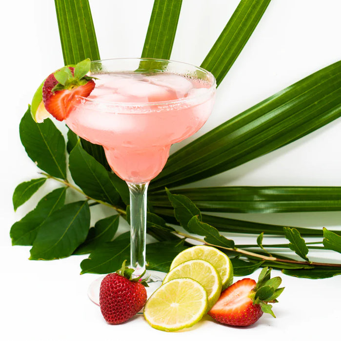 Skinny Mixes Sugar Free Strawberry Key Lime Margarita Syrup - Gluten-Free and Non-GMO