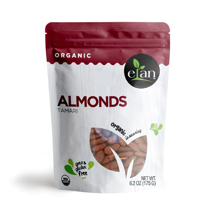 Elan, Organic Tamari Almonds - Gluten free - Non GMO