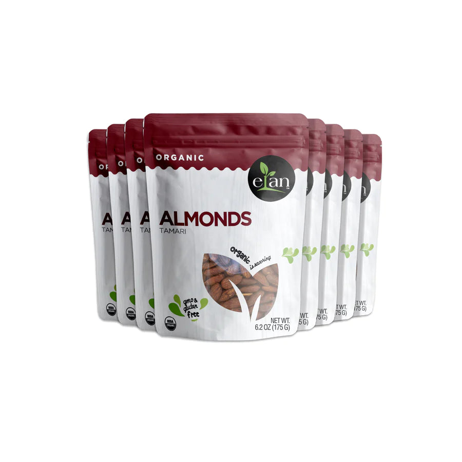 Elan, Organic Tamari Almonds - Gluten free - Non GMO