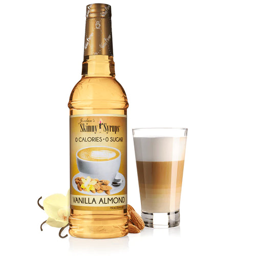Skinny Mixes Sugar Free Vanilla Almond Syrup - Calorie Free - Non GMO