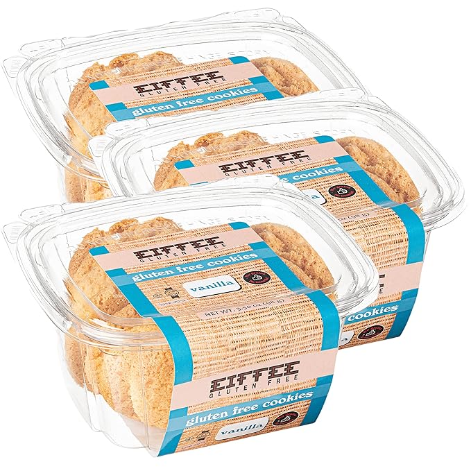 Eiffee Gluten-Free Vanilla Cookies 3.5 oz - Freshly Baked Delight