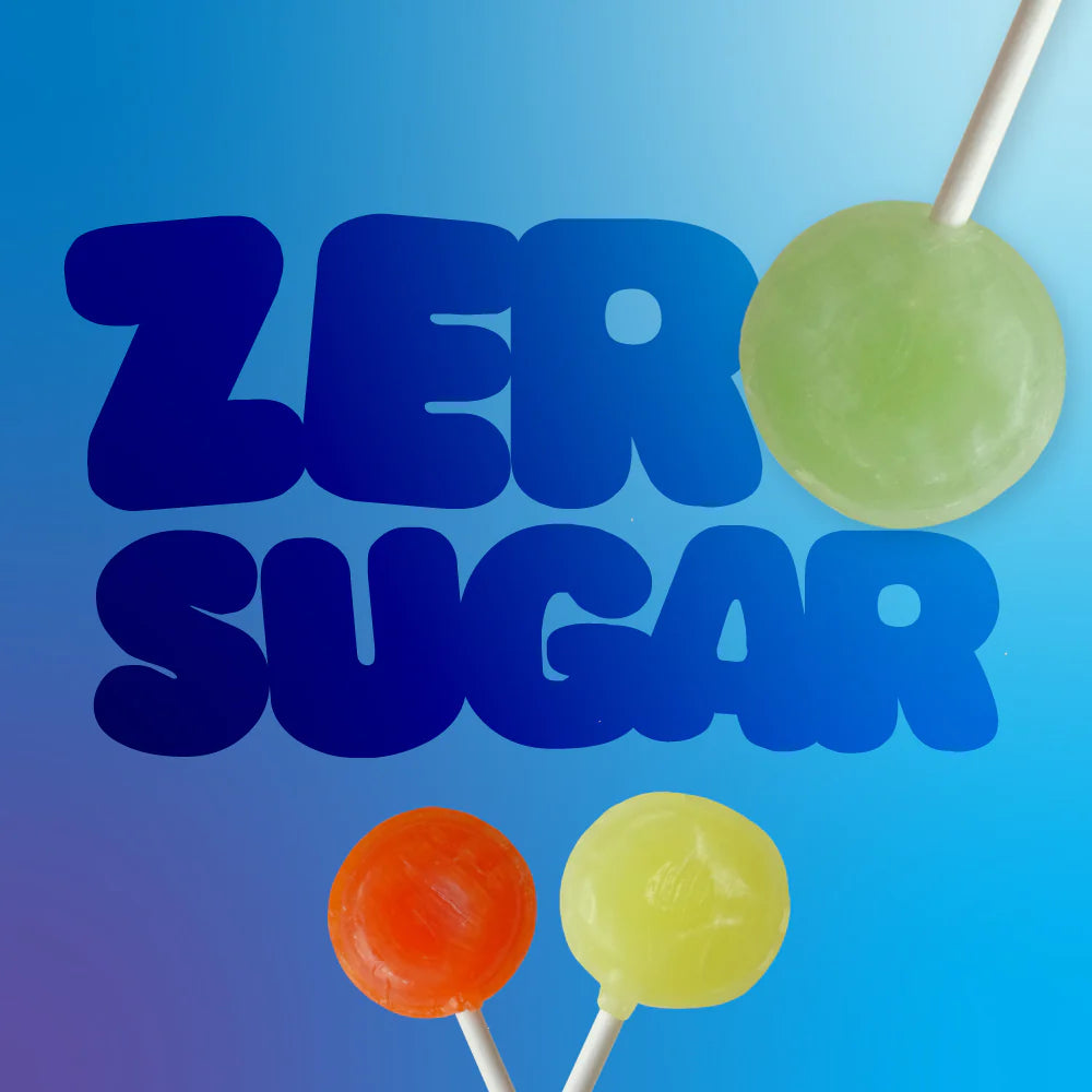 Zollipops Original Fruit Assorted - Petite Bliss (1.6 oz) | Allergy-Friendly, Sugar-Free, Diabetic-Friendly, Keto, Gluten-Free, Vegan, Kosher, No Artificial Colors, Non-GMO