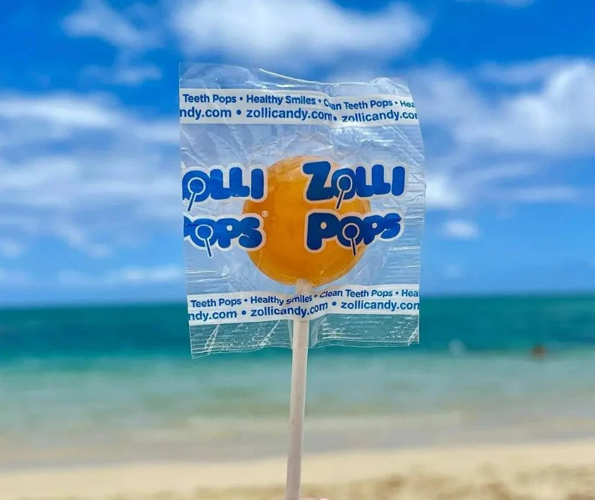 Zolli Candy Zollipops Tropical Assorted Flavors - Family Bliss (5.2 oz) | Allergy-Friendly, Sugar-Free, Diabetic-Friendly, Keto, Gluten-Free, Vegan, Kosher
