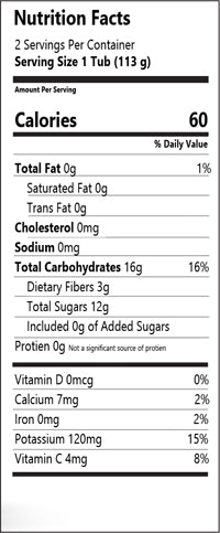 First Choice Applesauce - Pure and Wholesome Baby Food (2 Resealable Tubs, 113g Each)