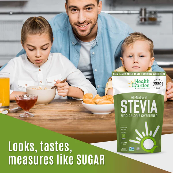 Health Garden Stevia Sweetener 341 g - Your Natural Sugar Substitute