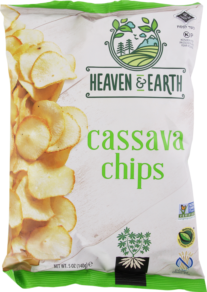 Heaven & Earth Chips, Cassava, 5 oz