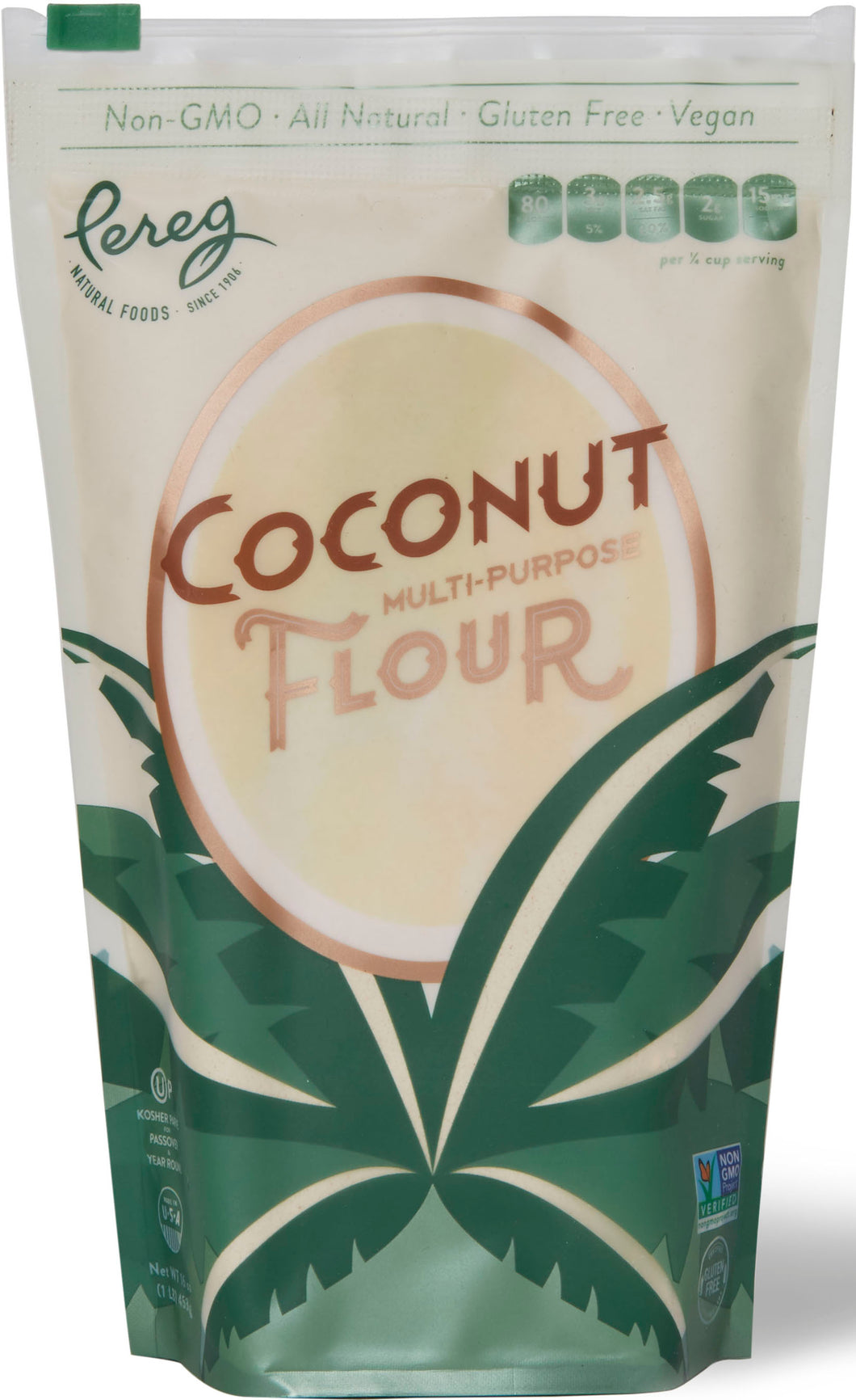 Pereg Coconut Flour, 16 oz