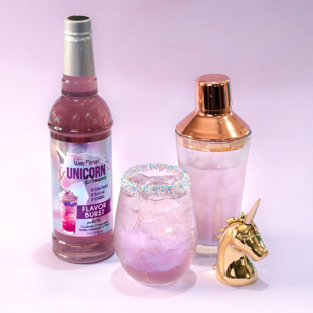 Skinny Mixes Sugar-Free Unicorn Syrup - 750ml: A Magical Burst of Colorful Flavor