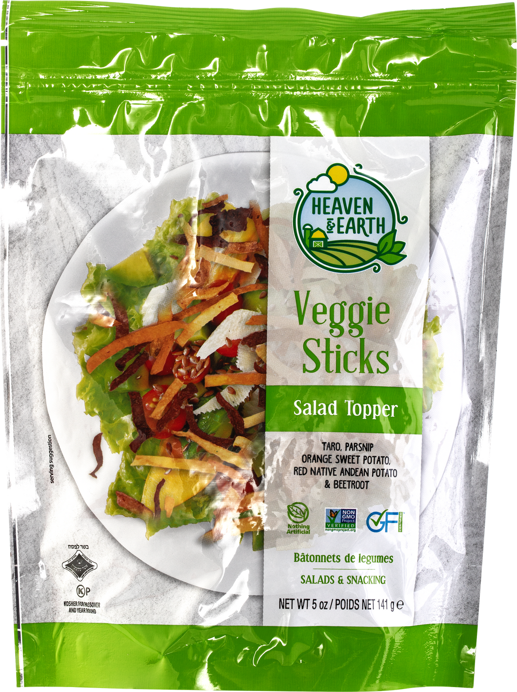 Heaven & Earth Veggie Salad Toppings, 5 oz