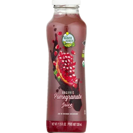 Heaven & Earth Pomegranate Juice, 11.15 fl oz