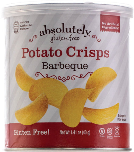 Chips de pommes de terre Absolutely Gluten Free, barbecue, 1,41 oz