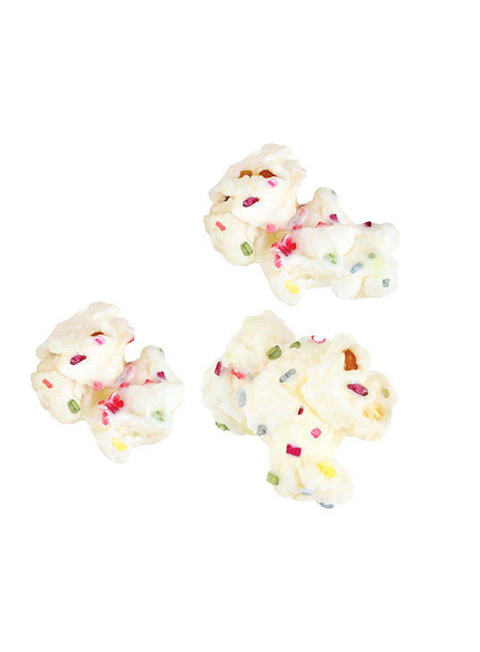 Drizzilicious Birthday Cake Drizzled Popcorn 102g Single Pack, Chocolatey Drizzled Popcorn