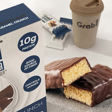 Load image into Gallery viewer, Grab1, Protein Bar, Caramel Crunch, 5 bars
