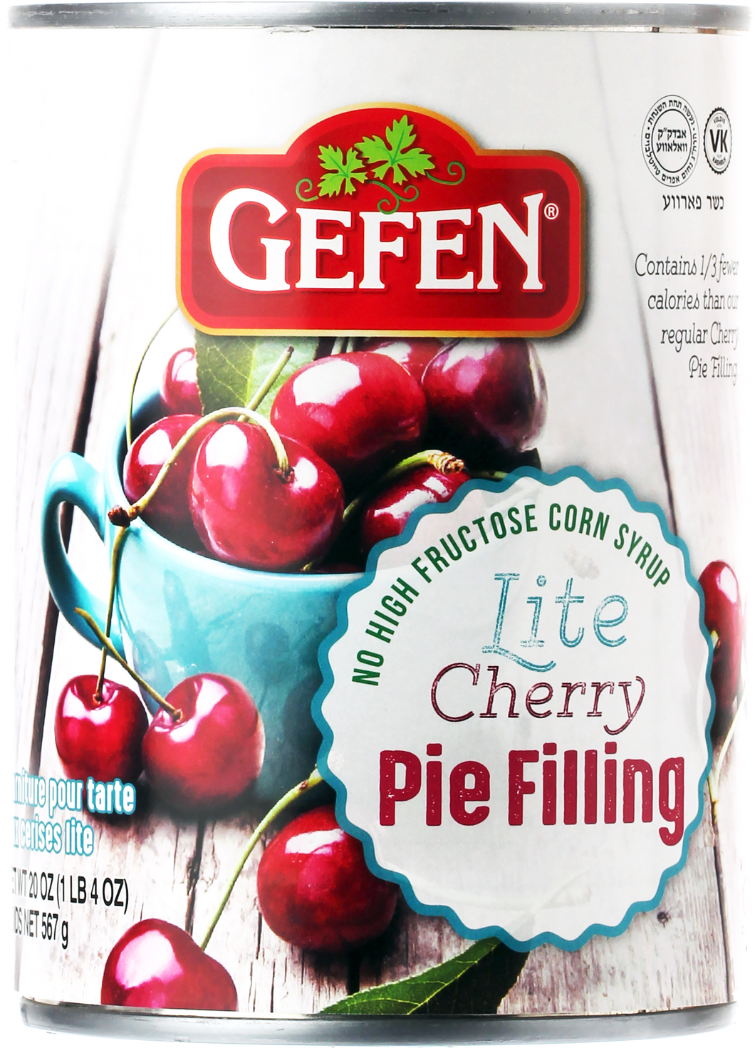 Gefen, Cherry Pie Filling Light