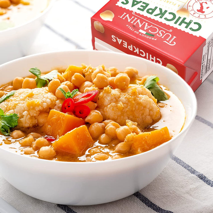 Tuscanini, Tetra pack, Pois chiches 