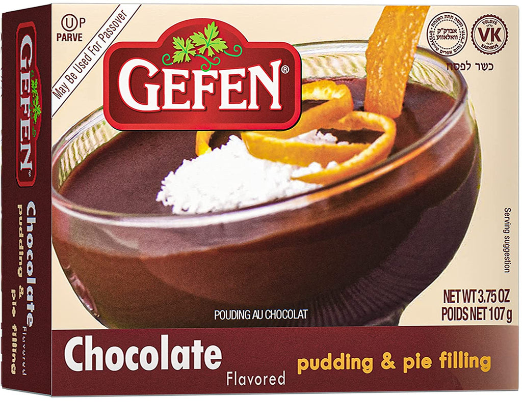 Gefen, pouding au chocolat