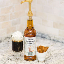 Load image into Gallery viewer, Skinny Mixes Sugar-Free Cinnamon Dolce Syrup (750ml) : Magic in a Bottle
