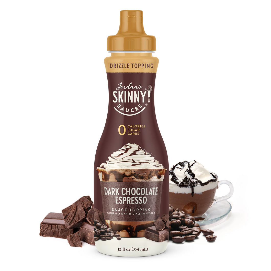 Skinny Mixes Sugar Free Dark Chocolate Espresso Sauce - 355ml: Decadent Delight with Zero Sugar