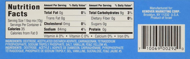 Gefen, Diet Instant Vanilla Pudding