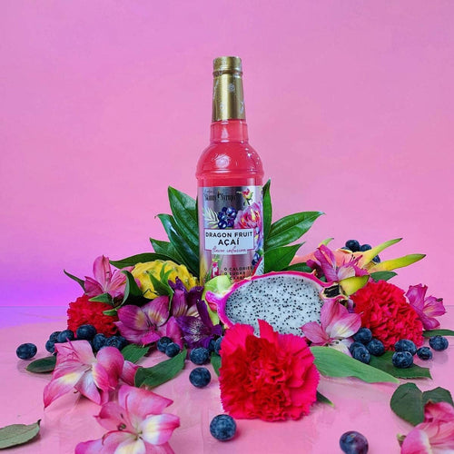 Skinny Mixes Sugar Free Dragon Fruit Acai Syrup - 750ml: Exotic Flavor with Zero Guilt
