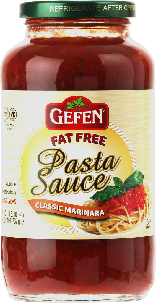 Gefen, sauce pour pâtes marinara sans gras