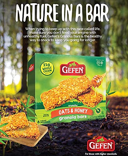 Gefen, Oats & Honey Granola Bars, 12pk