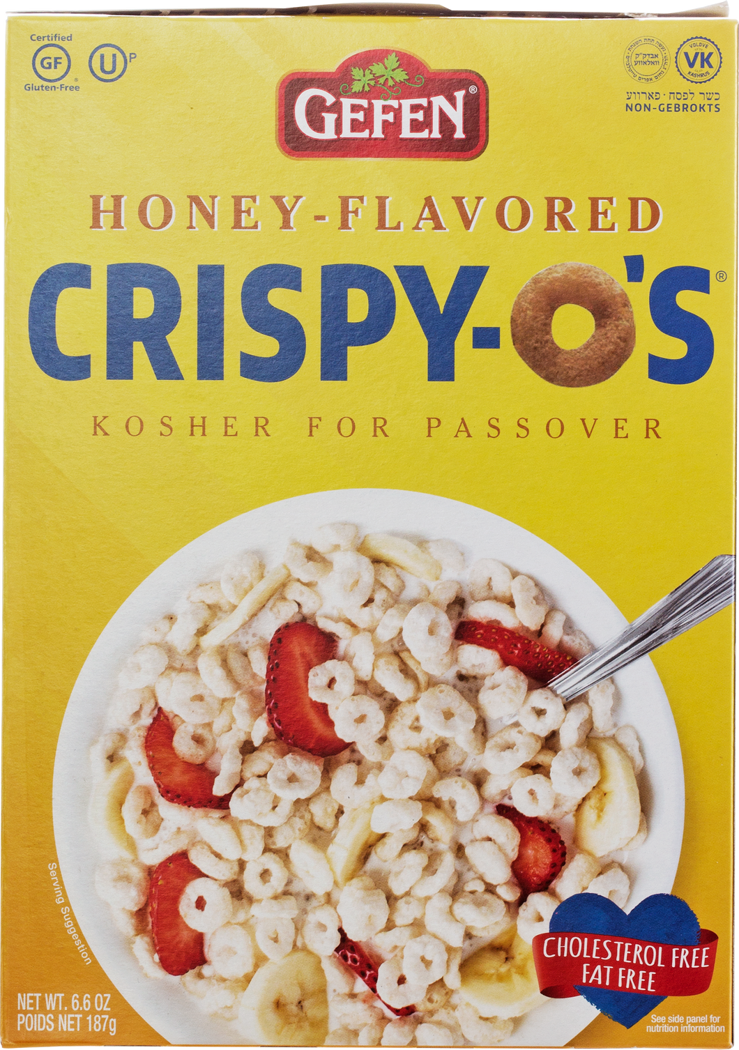 Gefen, Cereal, Honey Flavored Crispy-O's
