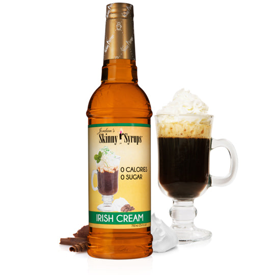 Skinny Mixes Sugar Free Irish Cream Syrup - 750ml: Indulge in the Irish Charm, Guilt-Free