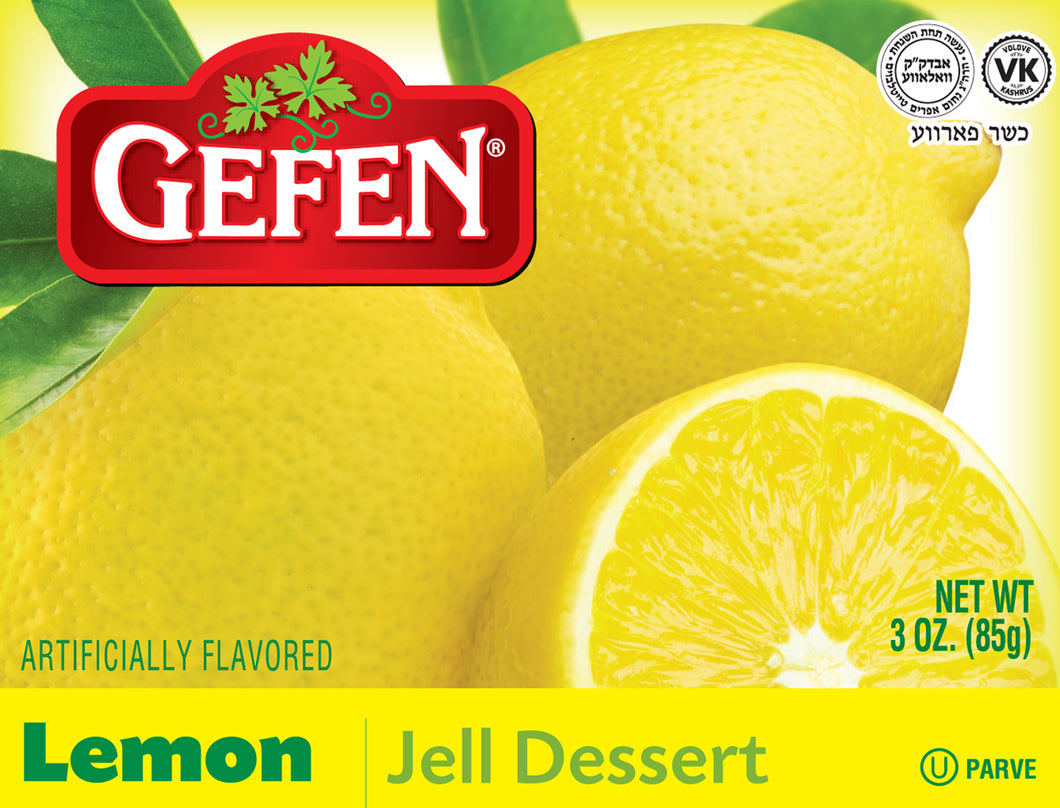 Gefen, gelée aromatisée au citron
