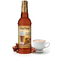 Load image into Gallery viewer, Skinny Mixes Sugar-Free Maple Bourbon Pecan Syrup - A Symphony of Flavor, 750ml
