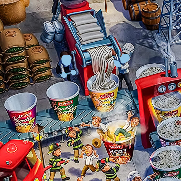 Gefen Instant Chicken Noodle Soup - 2.30 oz Packet, MSG-Free for Quick and Flavorful Comfort