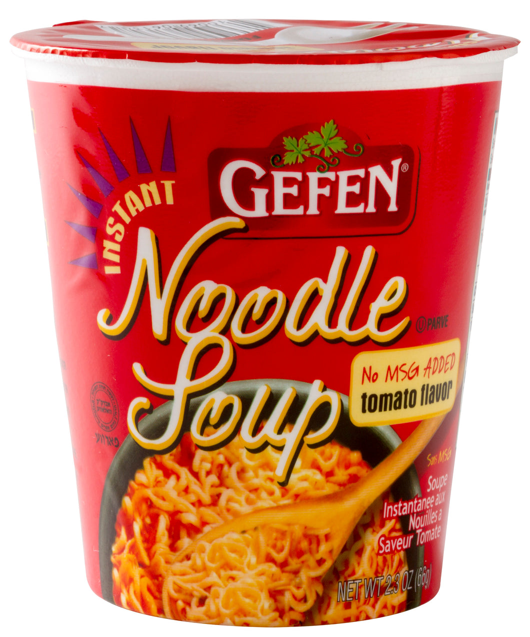 Gefen, soupe de nouilles, saveur de tomate