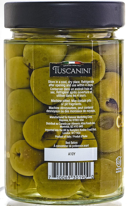 Tuscanini, Jar, Olives, Green Castelvetrano Pitted