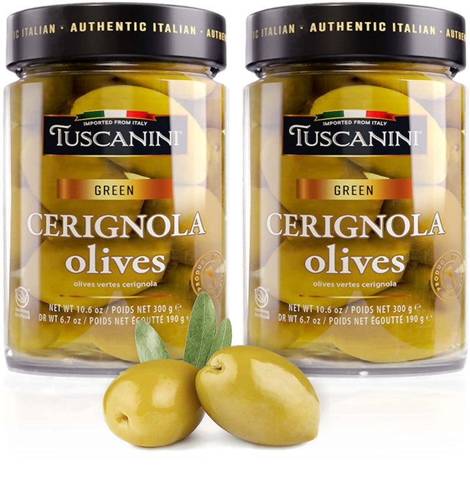 Tuscanini, Jar, Olives, Green Cerignola