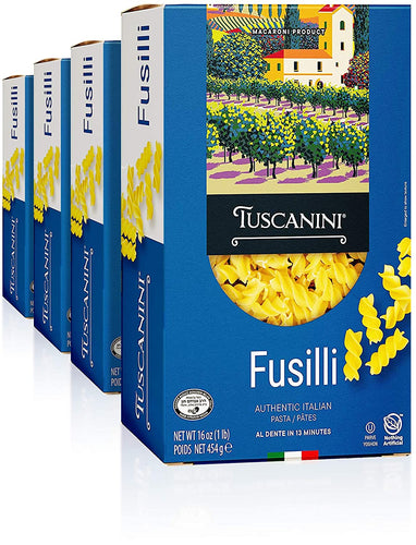 Tuscanini, Boîte, Pâtes Fusilli 