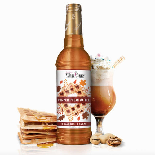 Skinny Mixes Sugar-Free Pumpkin Pecan Waffle Syrup - A Taste of Autumn Bliss, 750ml